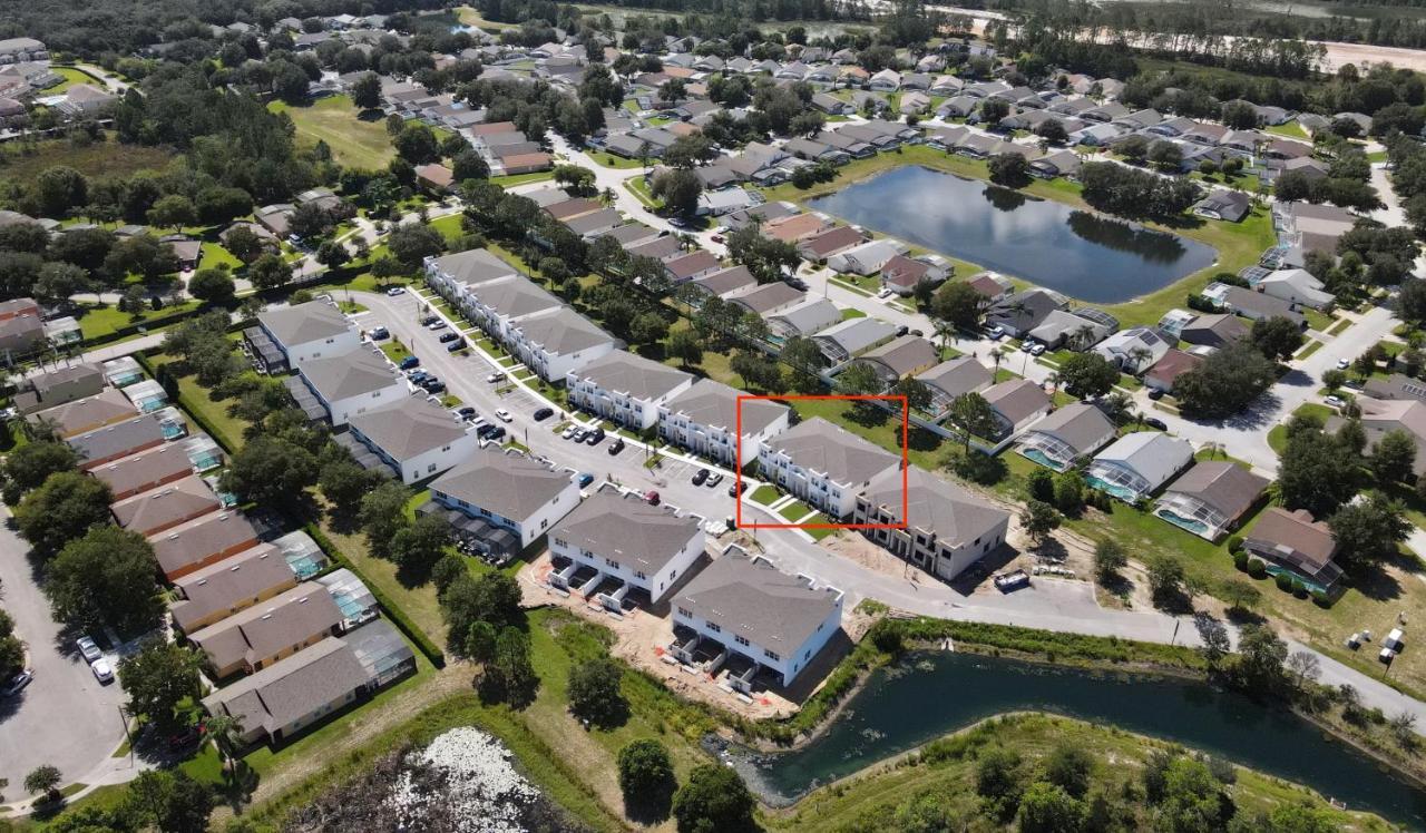 Modern Townhouse Near Disney With Heated Pool Orlando Exterior photo